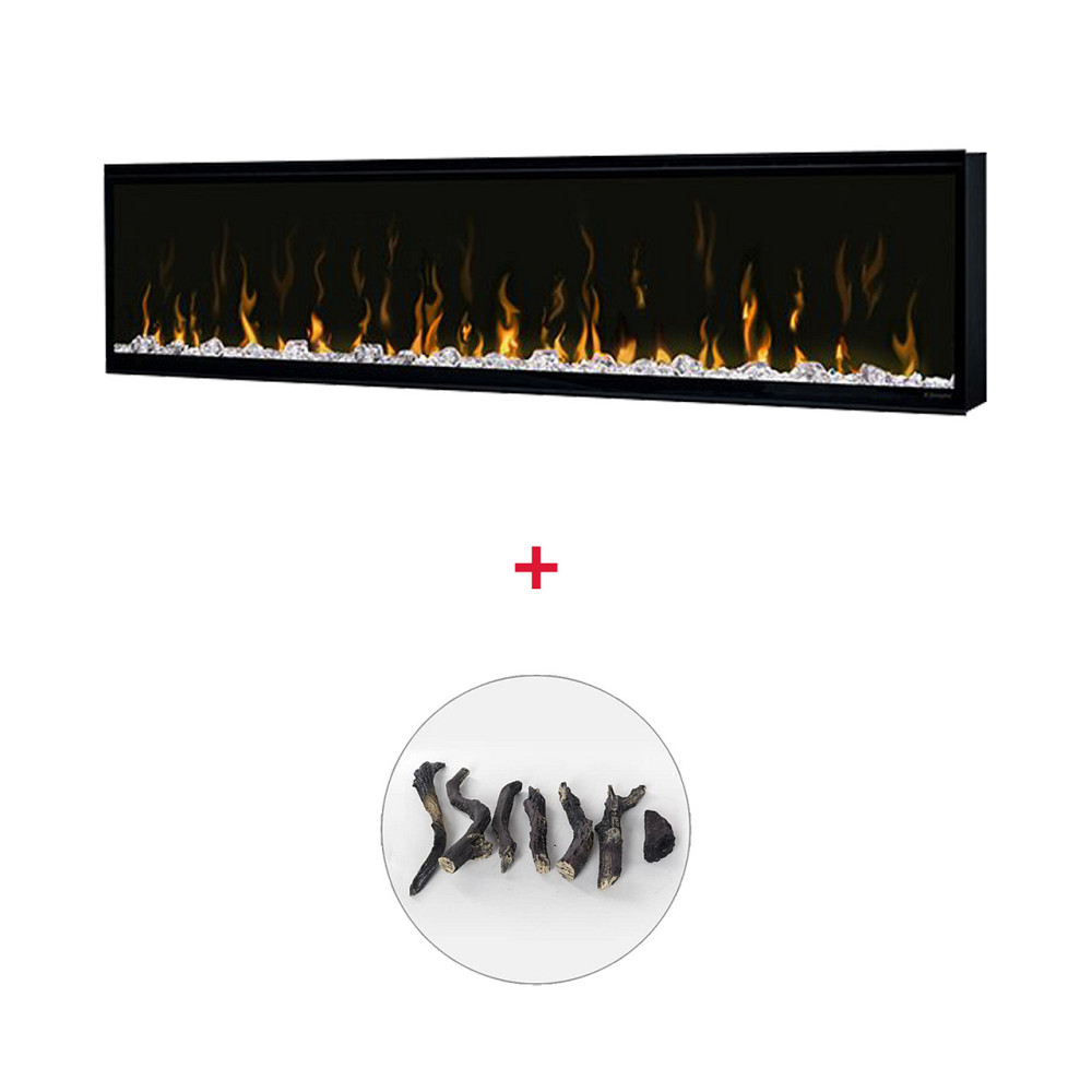 Dimplex Ignite XL 60 (XLF60) електрокамін з обігрівом, з кристалами, з підсвічуванням різних кольорів Київ - фото 16