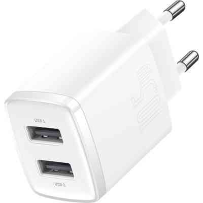 Зарядний пристрій Baseus Compact Charger 2U White (CCXJ010202) Вінниця
