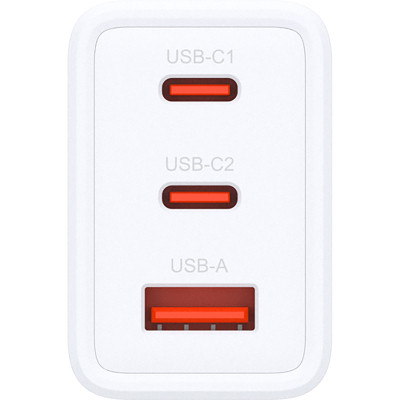 Зарядний пристрій D-Link 2xUSB-C + 1xUSB-A 65W GaN white (DCP-651) Вінниця - фото 6