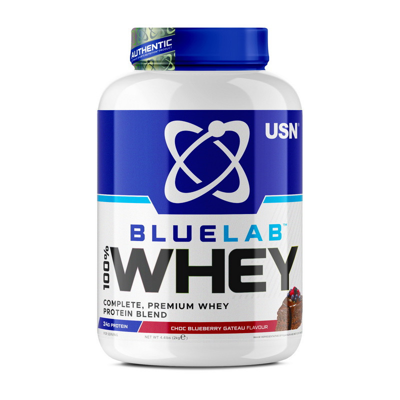 Blue Lab 100% Whey Premium Protein (2 kg, chocolate blueberry gateau) Луцьк - фото 1