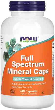 Мультимінерали Now Foods Full Spectrum Minerals Caps 240 капс Київ
