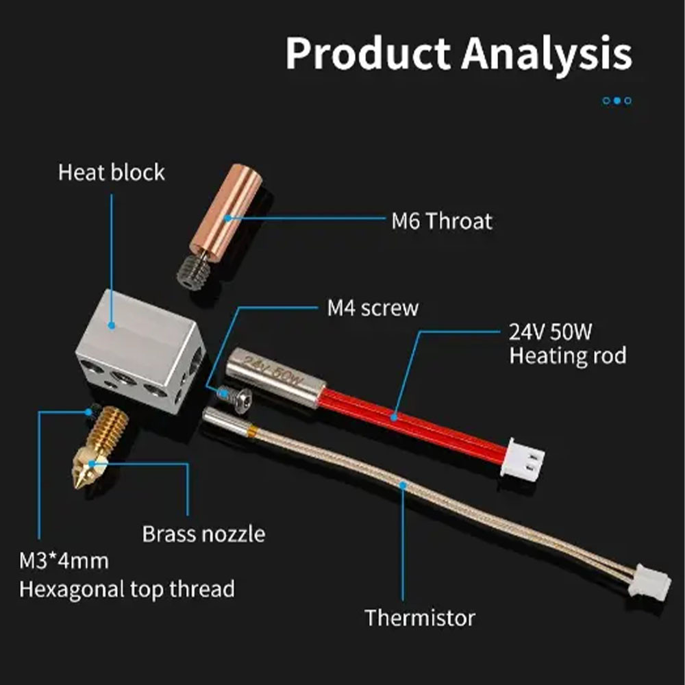 Комплект RAMPS для хотенда для 3д принтера Elegoo Neptune 4, 4 pro Киев - изображение 2