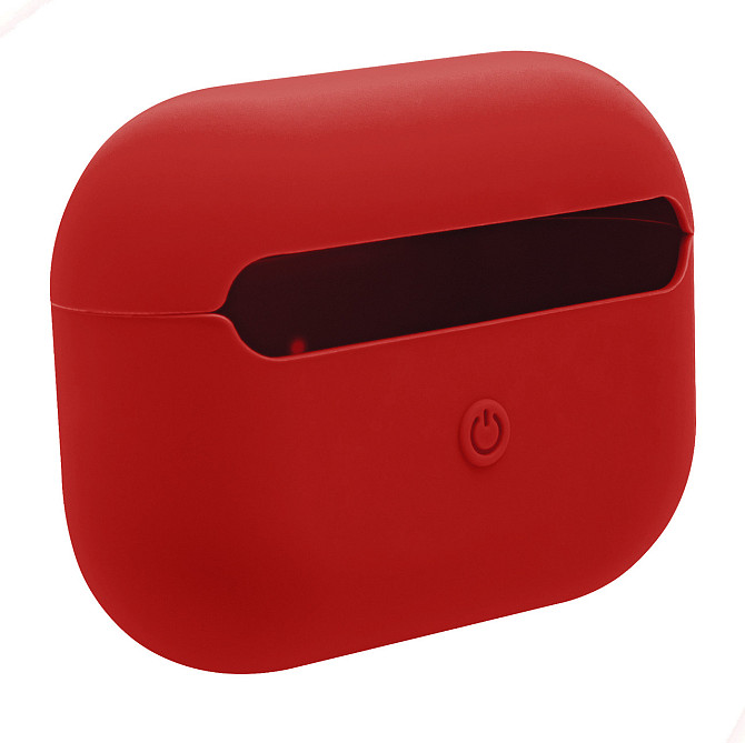 Чехол for AirPods PRO Silicone Case Slim COLOR BOX Red Киев - изображение 2