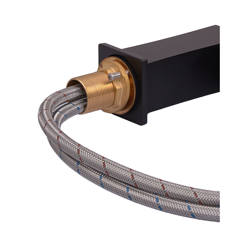 Чёрный смеситель для умывальника Koer KB-12007-05 (модель KR3443) Харьков - изображение 8