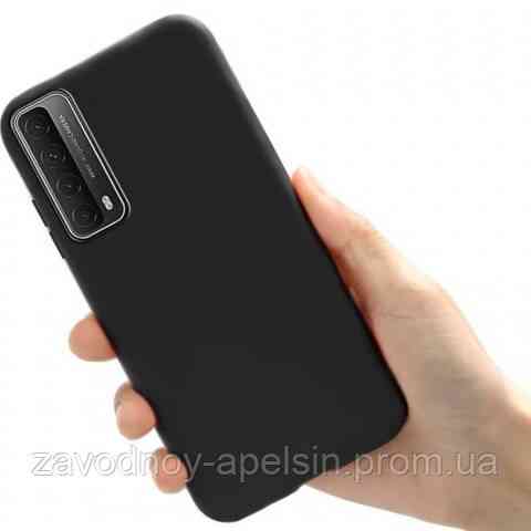 Huawei P Smart 2021 чехол черный Grand black Одесса