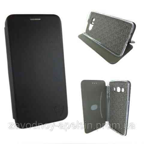 Чохол книжка Samsung J5 J510 2016 чорний підставка Одеса