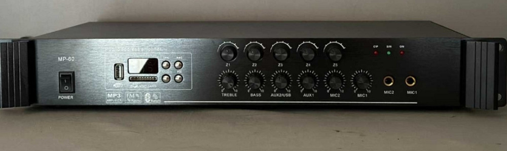 Фонова акустика  для ресторану кафе магазину 1 + 8шт колонок нові ! Харків - фото 3