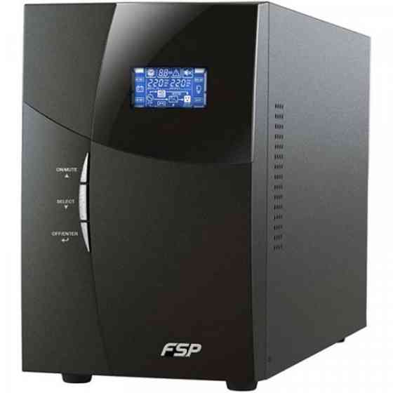 ДБЖ FSP 1 kVA, Tower, (KN-1101TS), 1000VA/900W, Online, AVR, Black (PPF8000904) Киев