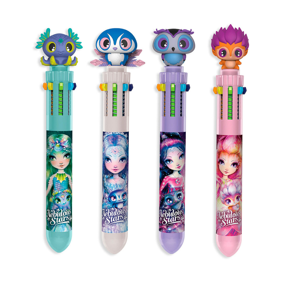 Багатокольорова кулькова ручка – Кольори Галактики Дніпро - фото 3