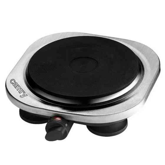 Потужна настільна електроплита Camry CR 6510 1500Вт, Дискова плита для дому, Плита підлогова потужна WP-30 Івано-Франківськ