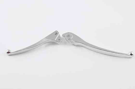 Рычаги руля скутер Хонда Дио ZX AF35 (голые) (диск/барабан, хром) Мукачево