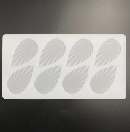 Силиконовый молд Листья 12 на 23 см серый Киев - изображение 7