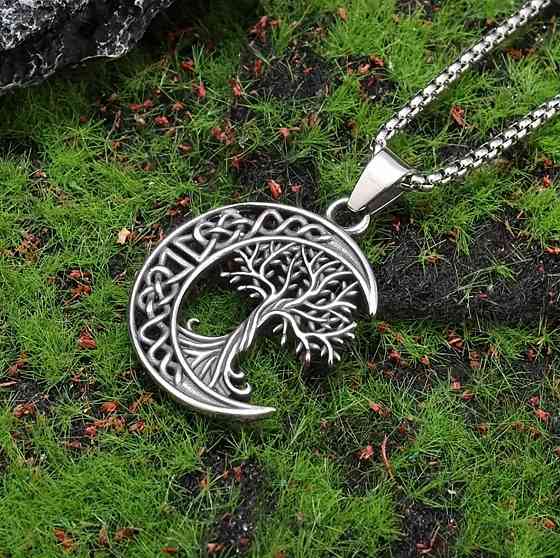 Кулон Дерево життя в місяці – символ сили, захисту та балансу Київ