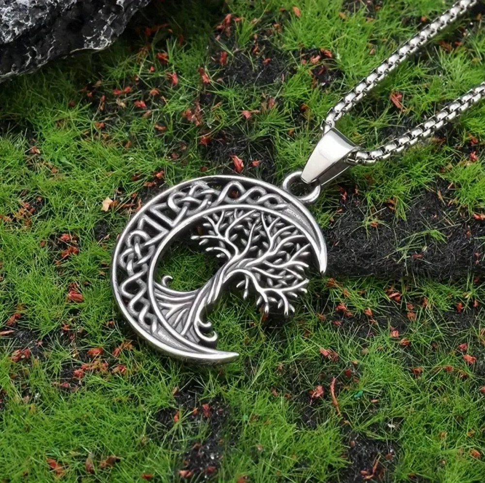 Кулон Дерево життя в місяці – символ сили, захисту та балансу Київ - фото 3
