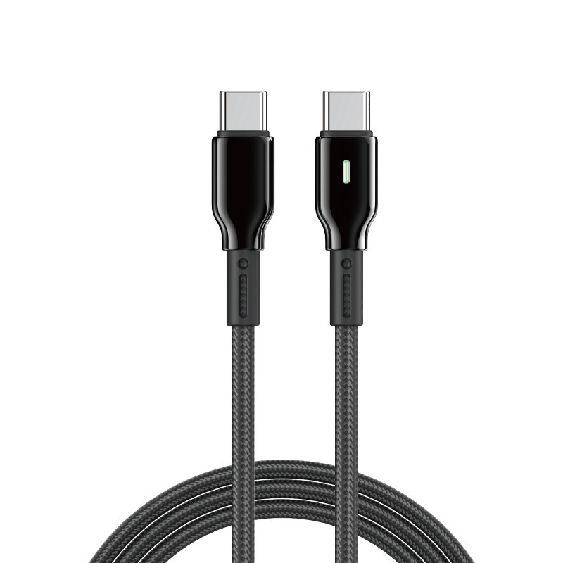 Кабель WIWU 60W Duralink Series Nylon Braided Cable Wi-C075 C-C 1M Одеса - фото 1
