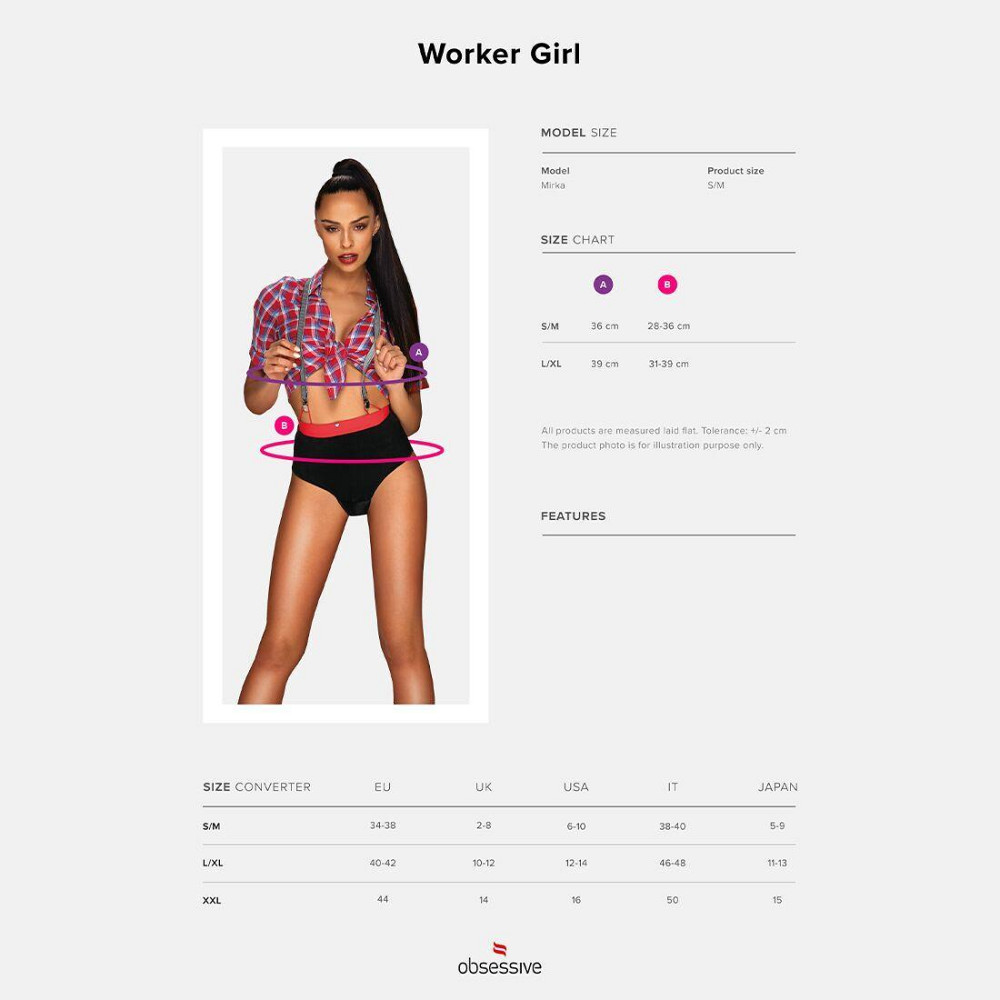 Obsessive Worker Girl L/XL Sex Aura Київ - фото 7