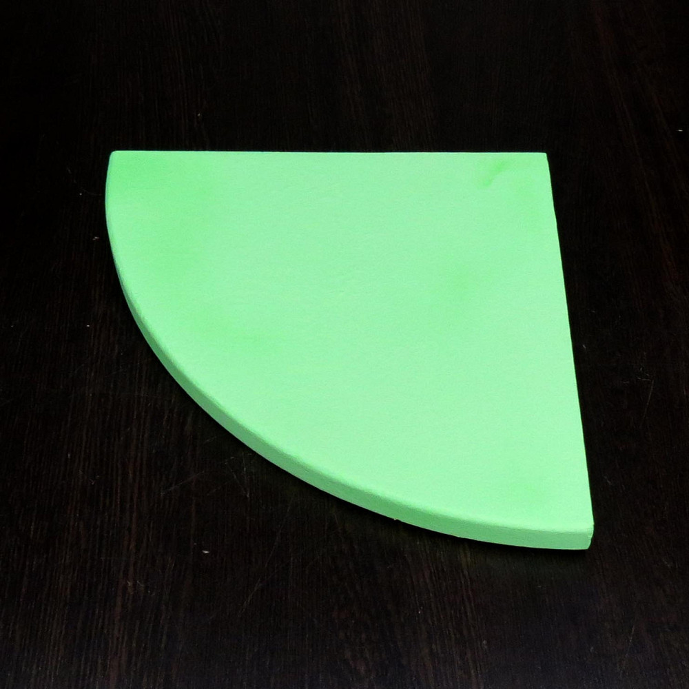 Угловая настенная полка 