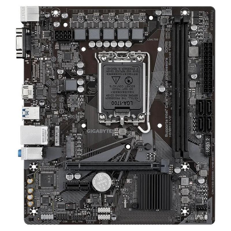 Материнська плата Gigabyte H610M H V2 Socket 1700 ( Для настільного ПК ) Харьков - изображение 2