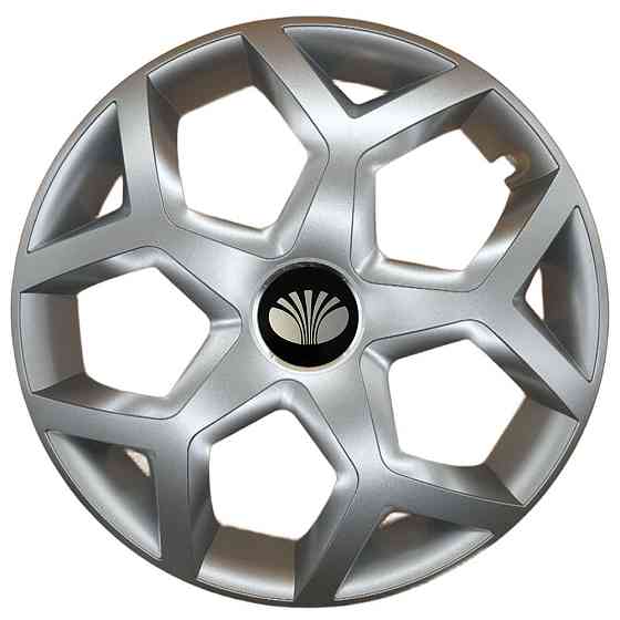 Автомобильные модельные колпаки R16 Daewoo 435 4шт, SJS, серебристые Винница