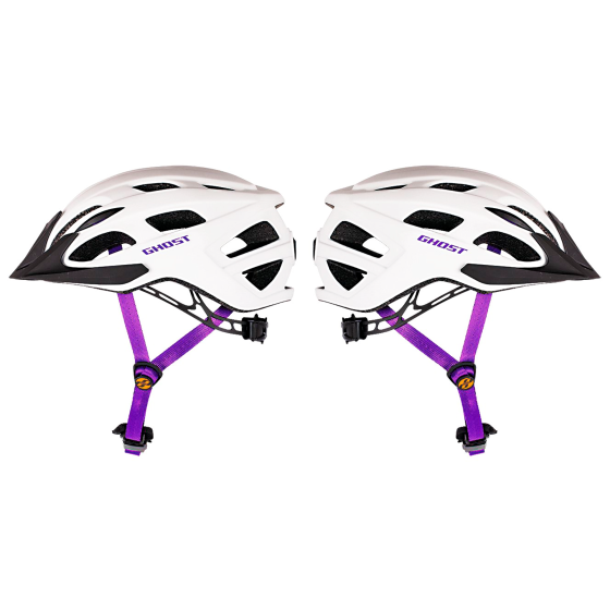 Шлем Ghost Classic, 58-63см, бело-черный Київ