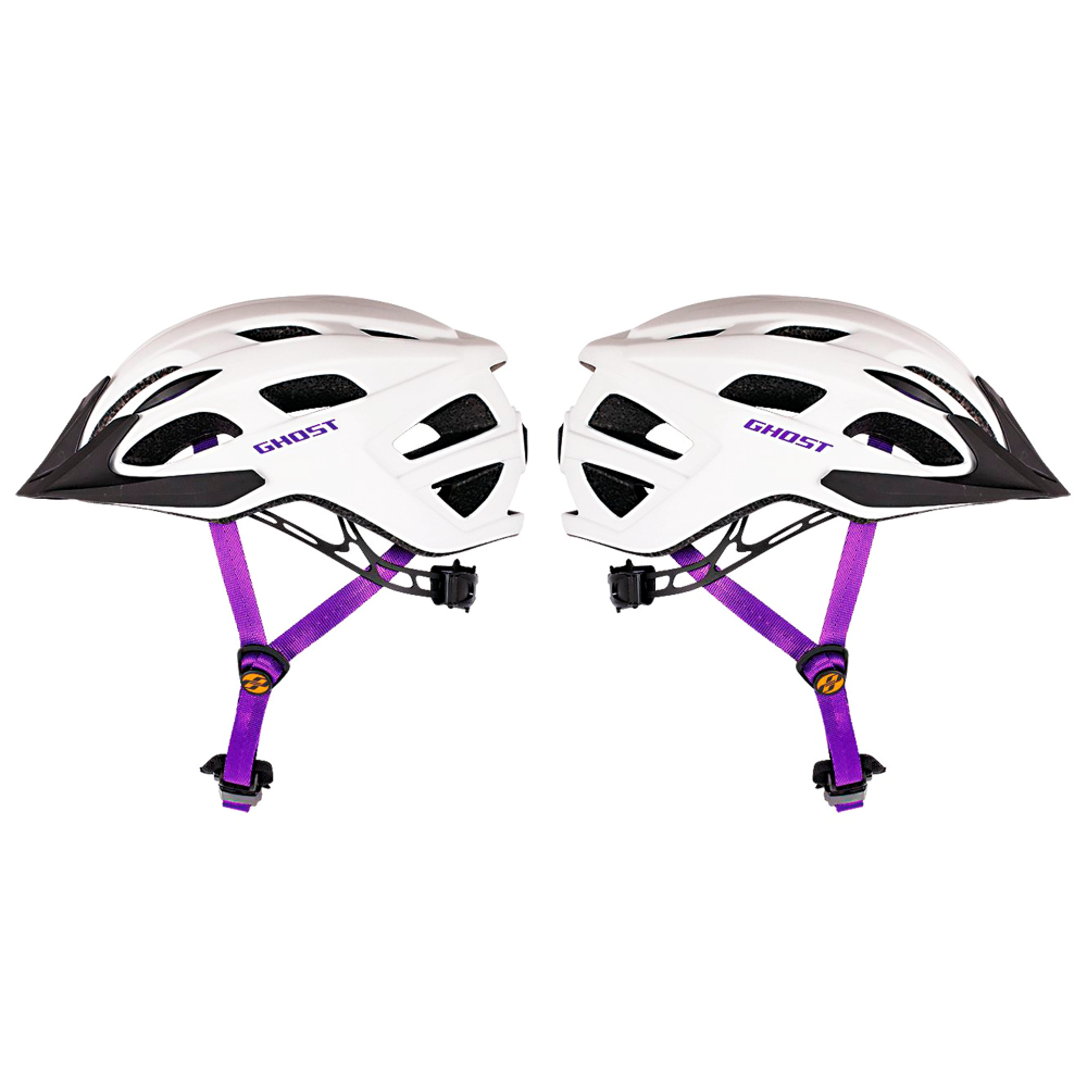 Шлем Ghost Classic, 58-63см, бело-черный Киев - изображение 4