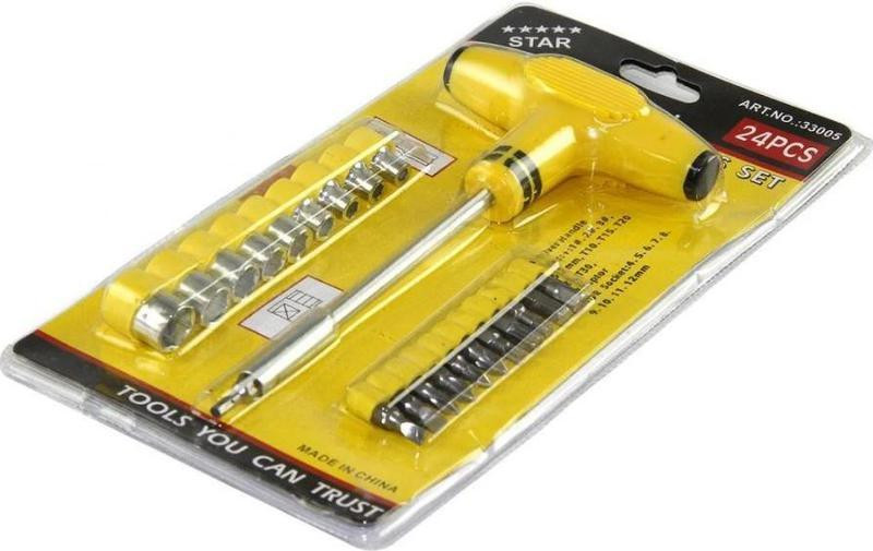 Набор инструментов отвёртка + биты + головки / Prokit 33005 / 1080 Днепр - изображение 3