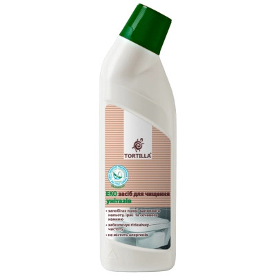 Засіб для чищення унітазу Tortilla Еко 1 л (4820178064576) Вінниця - фото 2