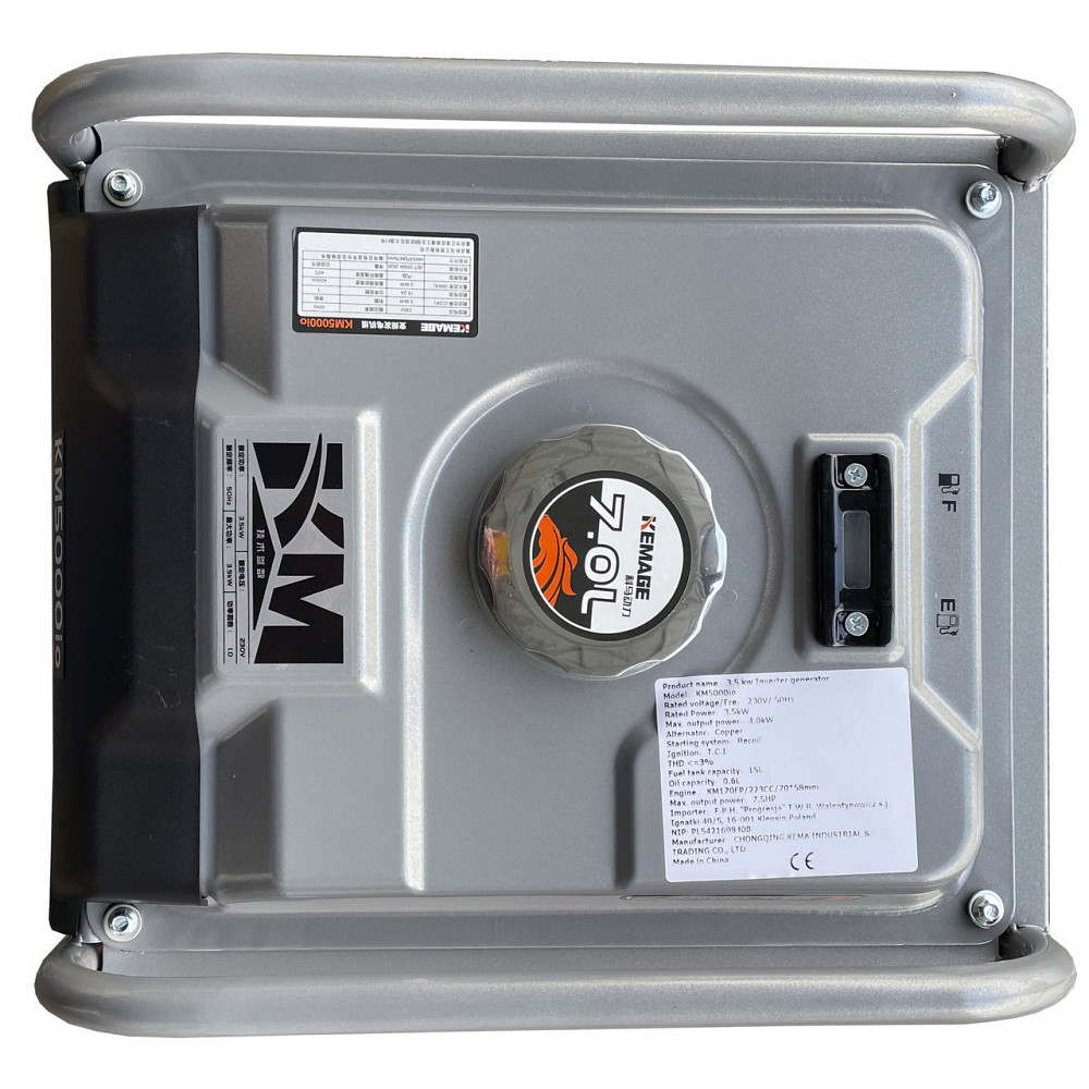 Генератор бензиновий інверторний KEMAGE KM5000io-2 з дисплеєм Київ - фото 6