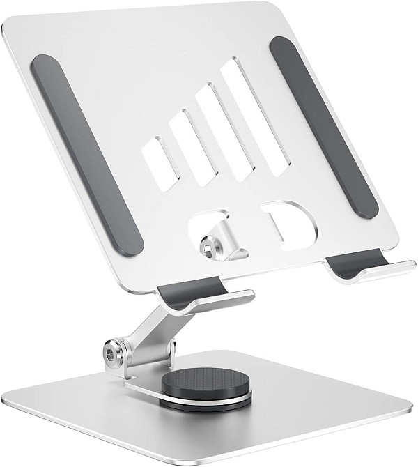 Держатель для планшета Firschoie bg-087 Серебристый алюминиевый складной регулируемый 4–12.9