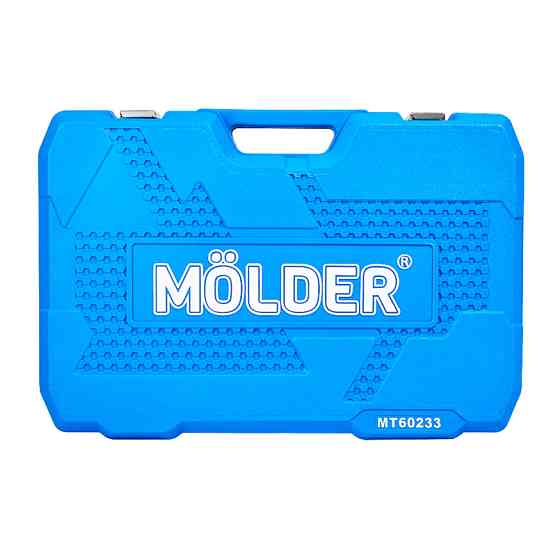 Професійний набір інструментів в кейсі Molder 1/2", 1/4", 3/8" 72Т, CR-V, 233од. Львів