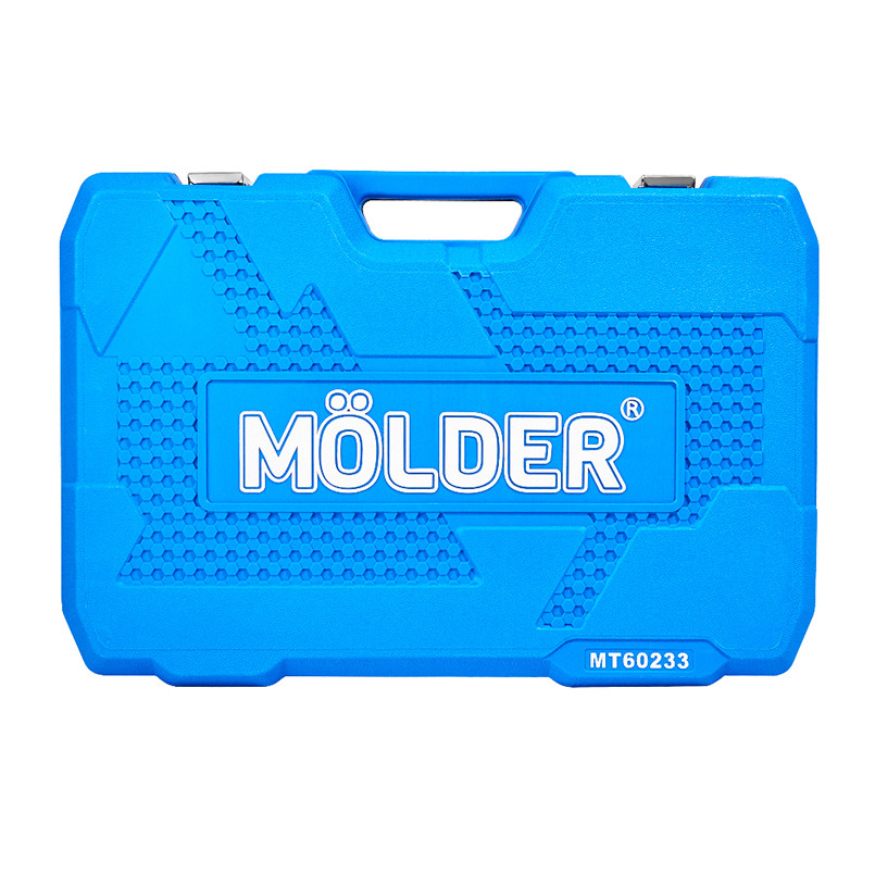 Професійний набір інструментів в кейсі Molder 1/2", 1/4", 3/8" 72Т, CR-V, 233од. Львів - фото 2