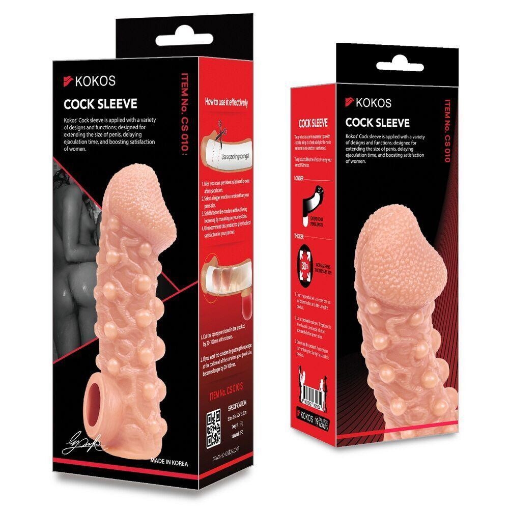 Насадка на член Kokos Cock Sleeve CS 010 S (м'яте паковання!!!) Sex Aura Київ - фото 6