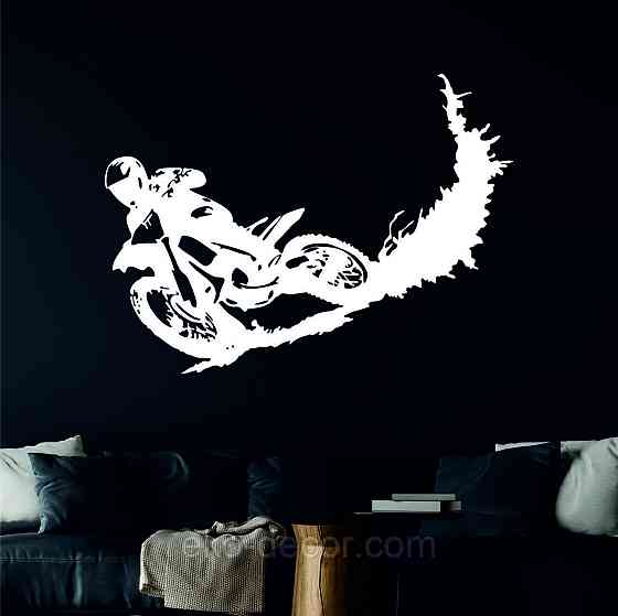 Декоративне настінне Панно «Мотокрос», Декор на стіну Київ