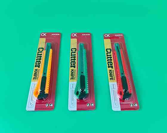 Ніж канцелярський №HX-18 лезо 9мм Харків