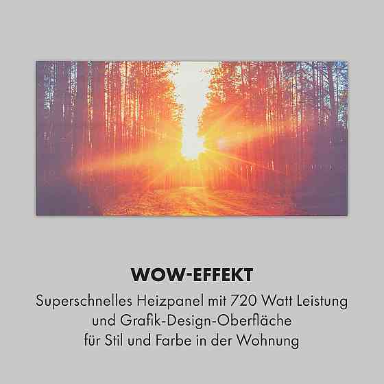 Інфрачервоний нагрівач Wonderwall Air Art Infinite 720 120x60 см 120 x 60 см / 720 Вт (Німеччина, читати Рівне