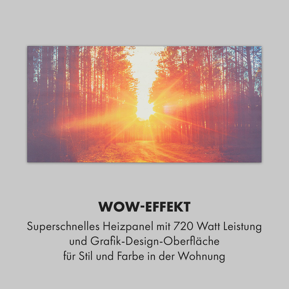 Инфракрасный обогреватель Wonderwall Air Art Infinite 720 120x60 см 120 x 60 см / 720 Вт (Германия, читать Ровно - изображение 5