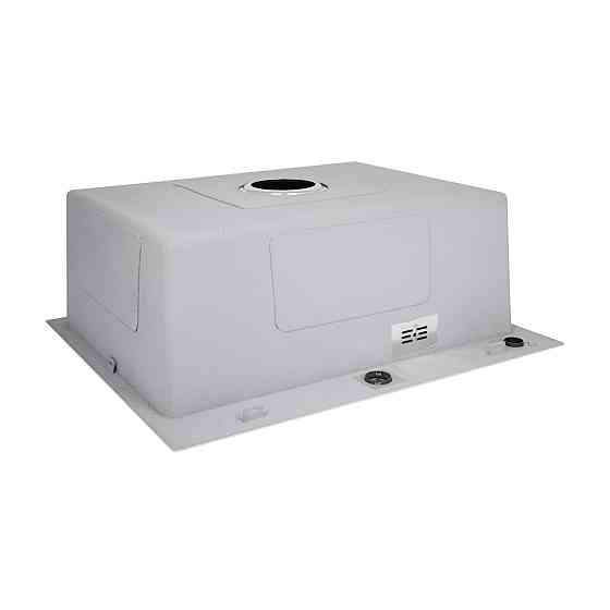 Lidz Handmade H6050H Мийка для кухні інтегрована Decor Honeycomb 2,5/0,5 мм LDH6050DEC48370 Київ
