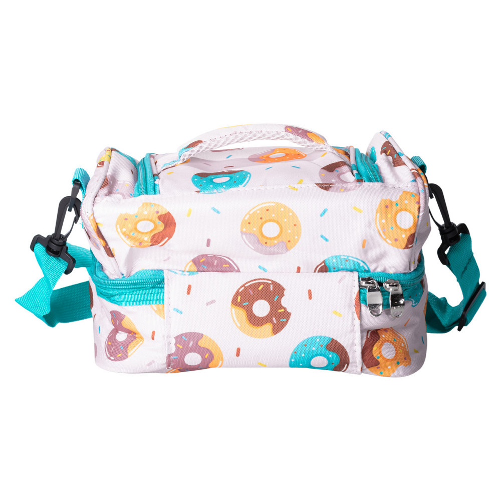 Ланч бег 25×15×15 (см) сумка для їжі в школу термосумка 7 (л) дитяча для ланчу, пікніка Рожевий HP-14-11 Коломыя - изображение 6