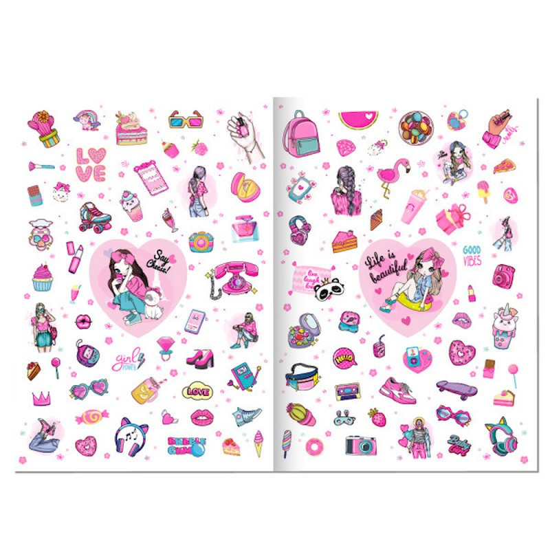 Дитяча розмальовка "Girls' Lifestyle" РМ-88-03 серія "Dream & Style" Вінниця - фото 3