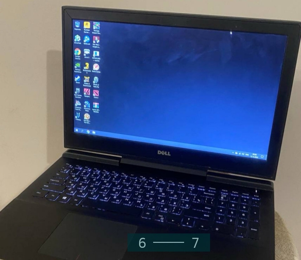 Ноутбук: DELL Inspiron 7577 Black.Intel core i5 7300 Харків - фото 6