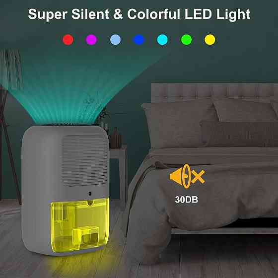 УЦІНКА! Автоматичний мініосушувач CZK-1806 повітря 1000 мл 22.5 Вт для домашнього використання енергозберігаючий тихий портативний Дніпро