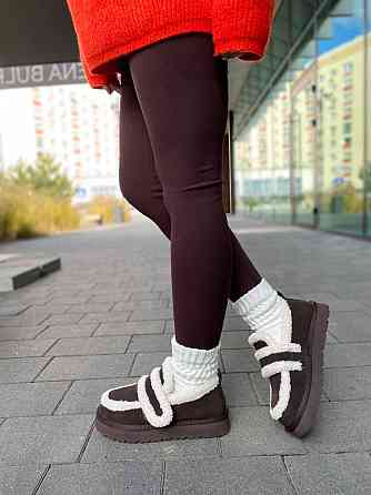 Угги жіночі ITTS 5269-41 коричневі (зима, замша натуральна) (6025) Коломия