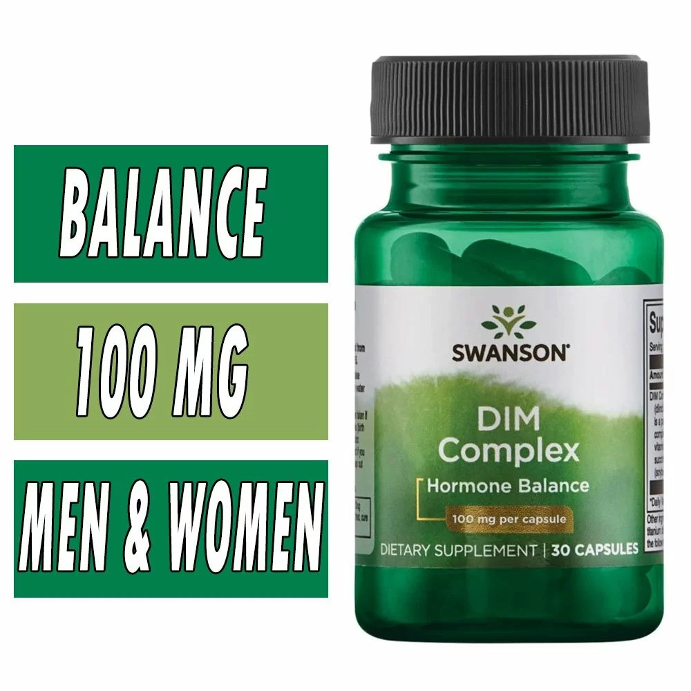 DIM комплекс Swanson DIM Complex, 100 mg, 30 Capsules Луцк - изображение 2