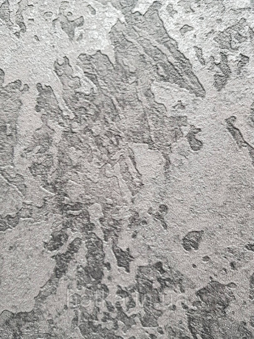 Обои виниловые на флизелине AdaWall Beta1.06x10 под штукатурку структурные темно серые с черным 1108-4 Киев - изображение 2