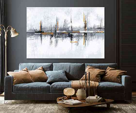 Картина холст в гостиную / спальню  Абстракція    MLP_180 Киев