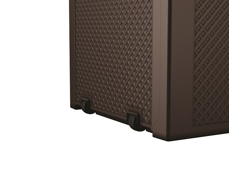 Ящик для хранения Keter Emily Box 270 л, коричневый Киев - изображение 4