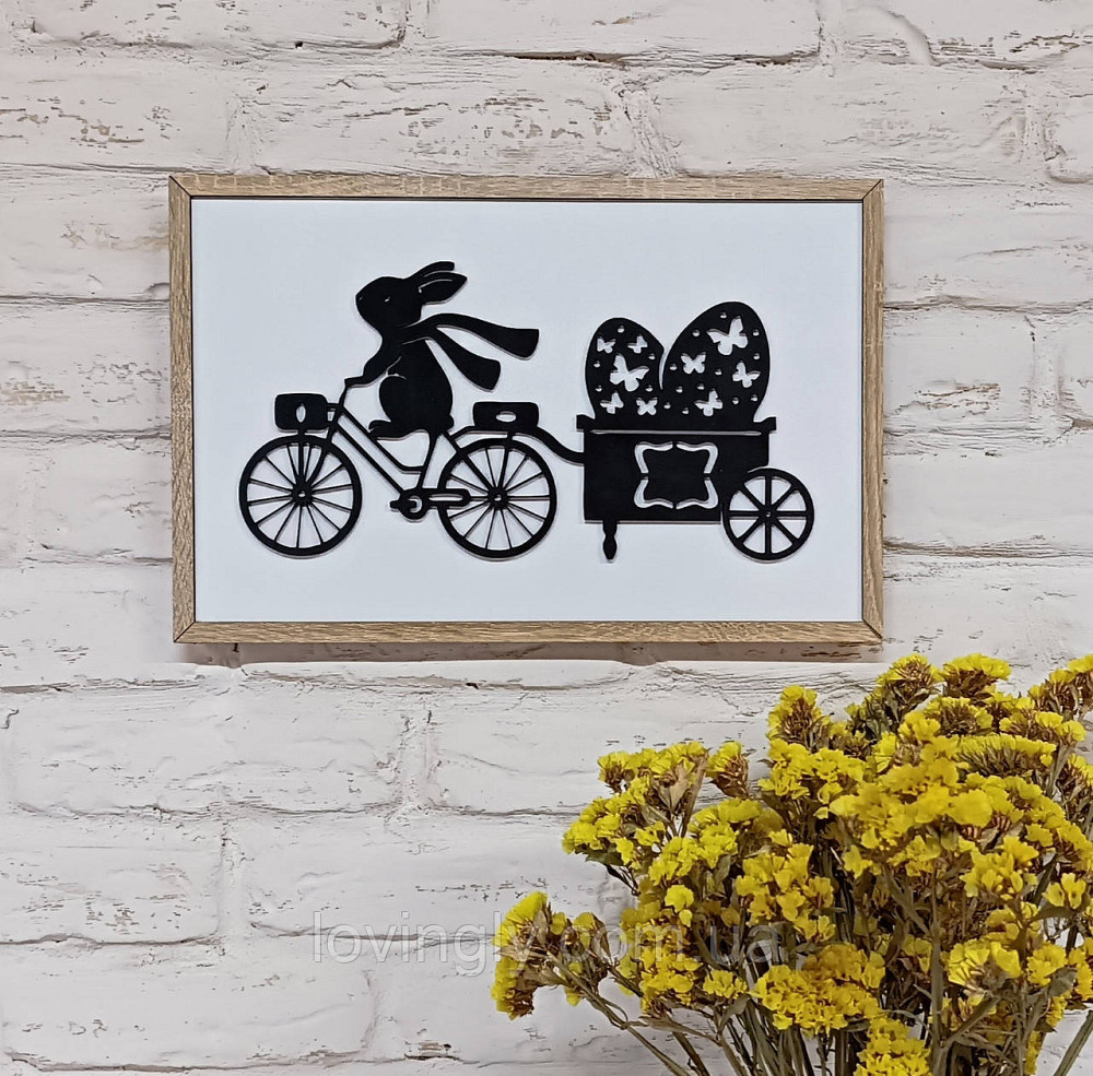 Объемная пасхальная картинка для праздничного декора 33*22см Ирпень - изображение 4