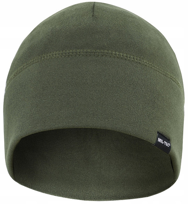 Універсальна Термоактивна Шапка біні зимова з флісу Mil-Tec від Sturm (12144101) Olive Нововолинськ - фото 3