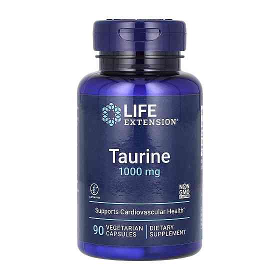 Таурин Life Extension Taurine 1000mg 90 капс Київ