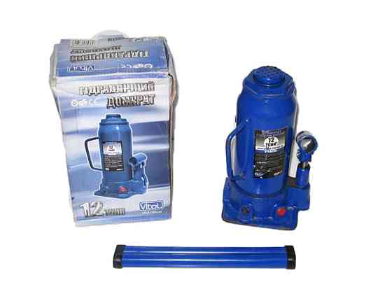 Домкрат гідравлічний 12т вис, 465мм Винница